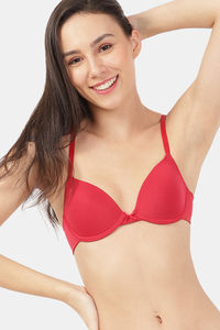 Buy Marks & Spencer Padded Wired Full Coverage T-Shirt Bra  - Redcurrant