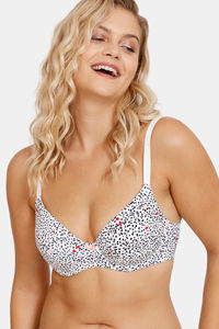 Buy Marks & Spencer Single Layered Non Wired Full Coverage Cami Bra -  Medium Grey Mix at Rs.765 online