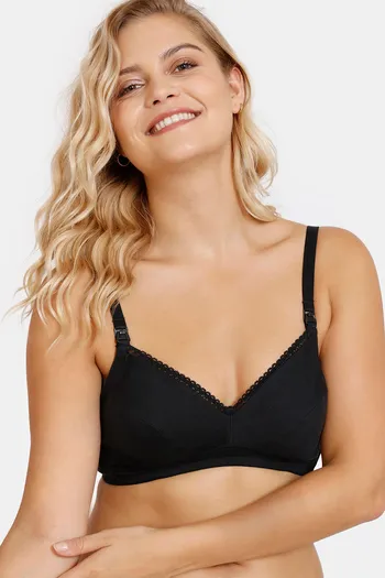 Buy Marks & Spencer Padded Wired Full Coverage Lace Bra - Opaline at  Rs.1400 online
