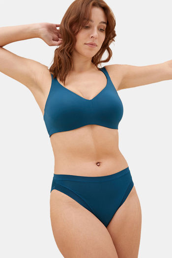 Buy Marks & Spencer Padded Non Wired Full Coverage Cami Bra - Dark  Turquoise at Rs.1400 online