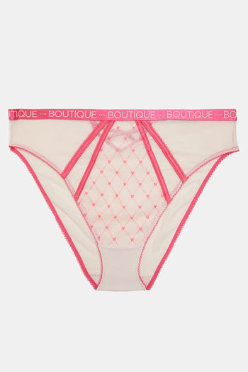 Buy Marks & Spencer High Rise Hipster Panty - Pink Mix at Rs.549 online