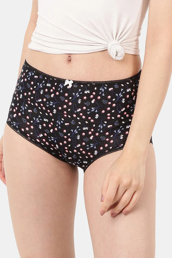 Buy Marks & Spencer High Rise Full Coverage Hipster Panty (Pack of 3) -  Assorted at Rs.699 online