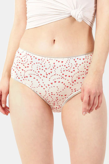 Buy Marks & Spencer High Rise Full Coverage Hipster Panty (Pack of 5) -  Assorted at Rs.549 online
