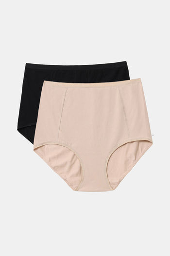 Buy Marks & Spencer Medium Rise Full Coverage Hipster Panty (Pack