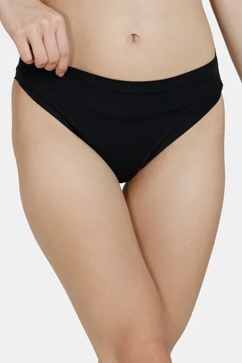 Buy Marks & Spencer High Rise Full Coverage Hipster Panty (Pack of 3) - Assorted