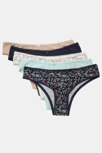 NEW! Marks & Spencer (M&S) almond floral lace thong G-string knickers  panties