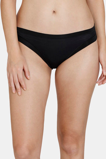 Buy Marks & Spencer High Rise Full Coverage Hipster Panty (Pack of 3) - Assorted