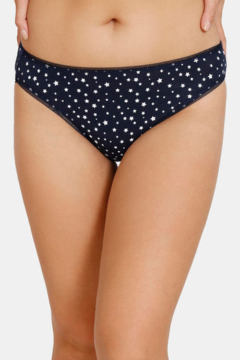 Buy Marks & Spencer Medium Rise Three-Fourth Coverage Hipster Panty - Grey  Marl at Rs.549 online