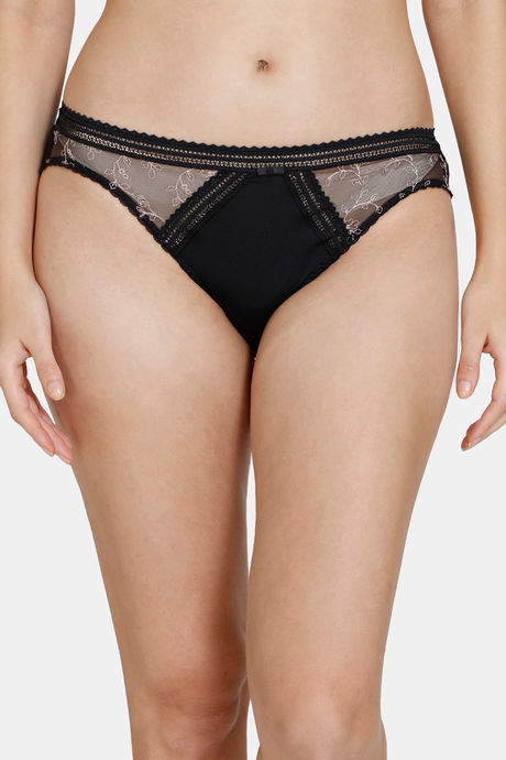 Marks & Spencer High Rise Full Coverage Hipster Panty - Navy Mix