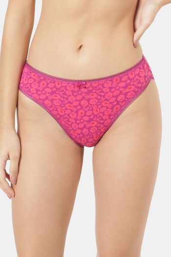 Buy Marks & Spencer Medium Rise Full Coverage Hipster Panty (Pack of 5) -  Assorted at Rs.549 online