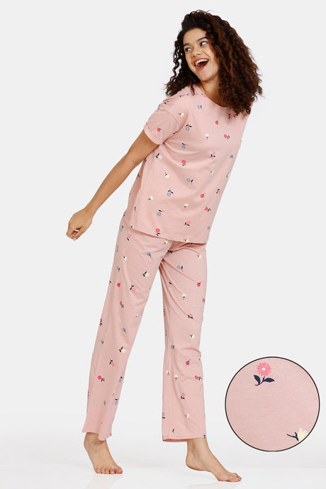 Floral Print Pyjama Ladies Marks And Spencer Pyjamas Pure Cotton