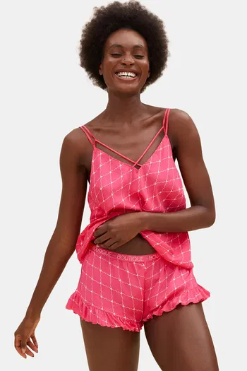 Buy Marks & Spencer Polyester Camisole - Pink Mix