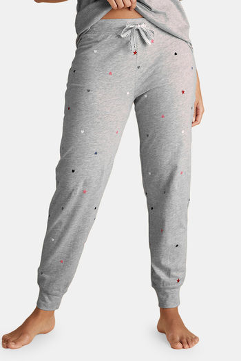 Buy Marks & Spencer Cotton Pyjama - Grey Mix at Rs.1099 online