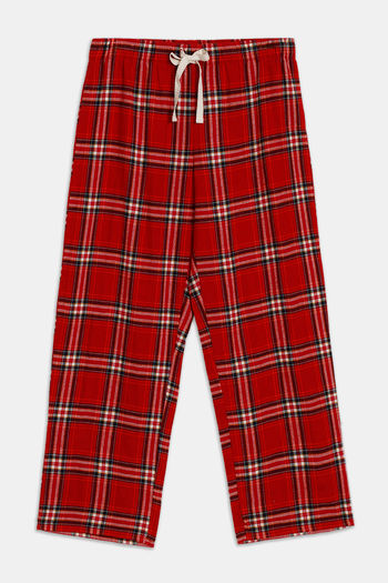 Marks Spencer Cotton Pyjama Red Mix