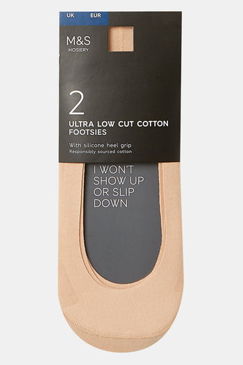 Marks Spencer Shoe Liners (Pack Of 2) Black