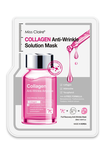 Buy Miss Claire Collagen Anti Wrinkle Solution Mask (25 ml)