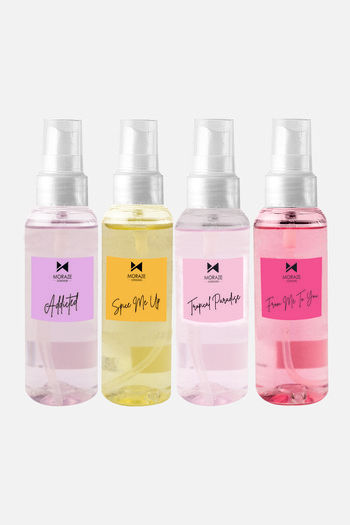 Buy Moraze Long-Lasting Body Mist Spray (Pack of 4) - 50 ml