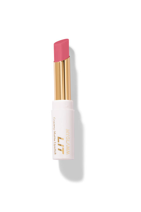 lit creamy matte lipstick tequila sunrise