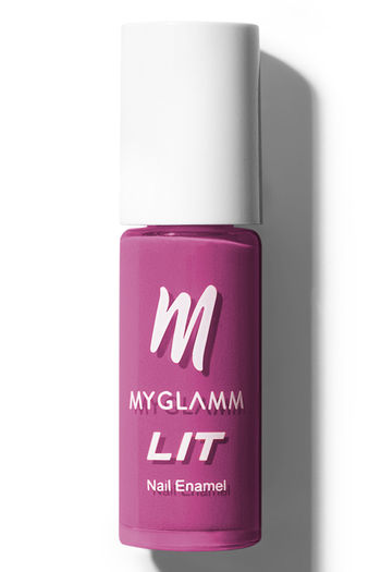 Buy MYGLAMM Lit Matte Nail Enamel - 7 ml | Shoppers Stop