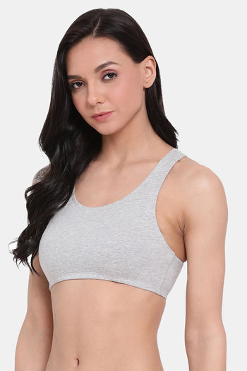 Buy Lyra Padded Non-Wired Full Coverage Cami Bra (Pack of 2) - Skin Grey at  Rs.938 online