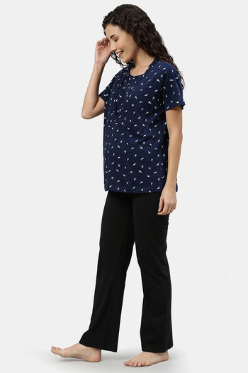 Navy Blue Amazon Night Suits For Ladies Loungewear Eberjey Amazon