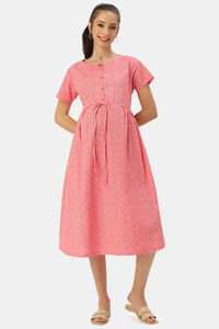 Buy Nejo Nursing / Maternity Lounge Dress - Rose
