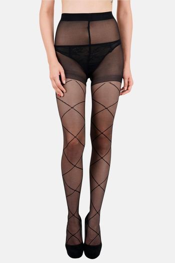Buy Next2Skin Sheer Pantyhose - Black at Rs.390 online
