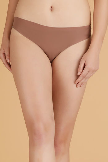 Buy Zivame No Panty Line Laser Cut Bikini Brief- Skin at Rs.240