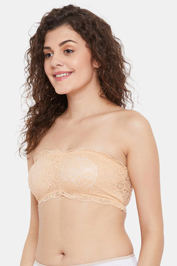 Buy Secrets By ZeroKaata Double Layered Non Wired Full Coverage Tube Bra -  Nude at Rs.360 online