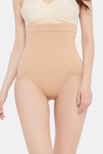 Buy Secrets All Day Seamless High Waist shaper Panty - Nude at Rs.864  online