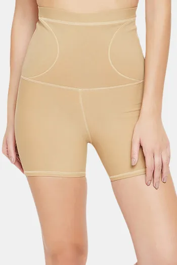 Buy Secrets All Day High Waist shaper Panty - Nude at Rs.806