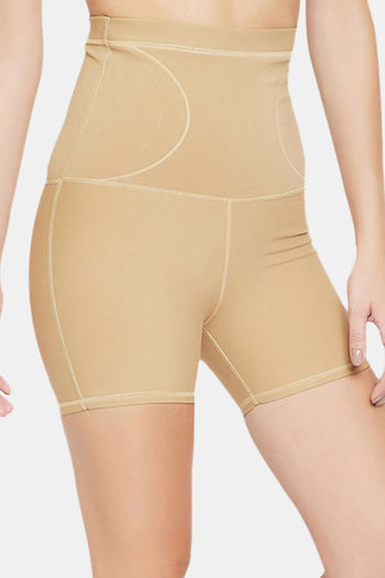 Buy Secrets All Day High Waist shaper Panty - Nude at Rs.806 online