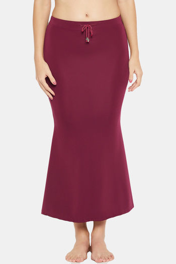 Buy Zivame All Day Seamless Flared Saree Shapewear - Maroon at Rs.698  online