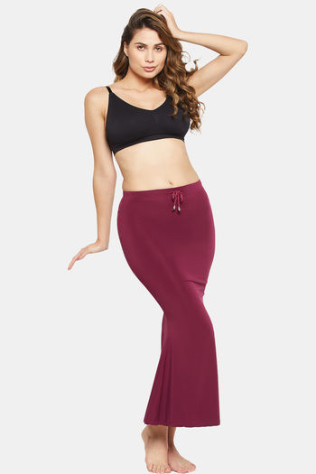 Buy Zivame All Day Flared Mermaid Reversible Saree Shapewear - Red Pink at  Rs.748 online