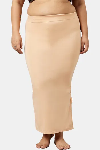 Buy Secrets Cut & Sew Mermaid Saree Shapewear - Skin