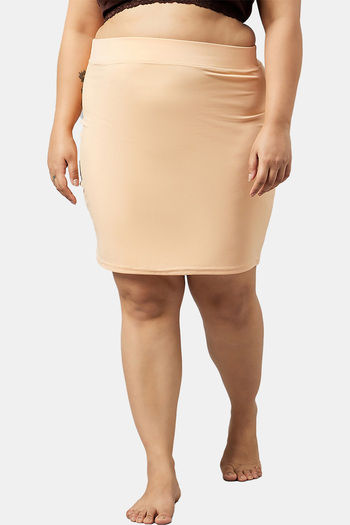 Buy Secrets Cut & Sew Short Length Skirt - Skin