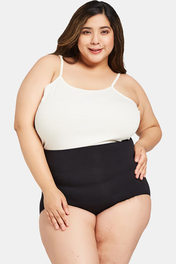 Buy Secrets Cut & Sew High Waist shaper Panty - Black