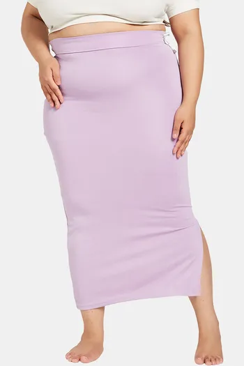 Buy Secrets Cut & Sew Mermaid Saree Shapewear - Purple