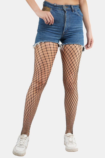 Buy Stockings for Women High Waist Fishnet Stockings Thigh High