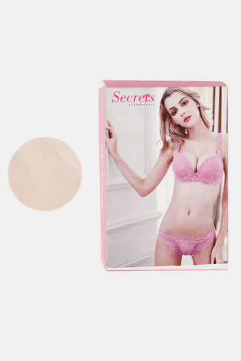 Buy Secrets By ZeroKaata Fabric Soft Satin Nipple Concealers (Pack of 10) - Skin