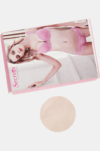 Buy Secrets By ZeroKaata Fabric Soft Satin Nipple Concealers (Pack of 20) - Skin