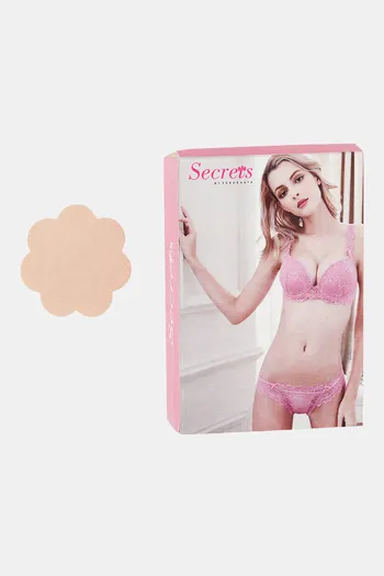 Buy Secrets By ZeroKaata Fabric Soft Nipple Concealers (Pack of 10) - Skin