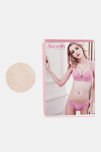 Buy Secrets By ZeroKaata Fabric Soft Satin Nipple Concealers (Pack of 25) - Skin