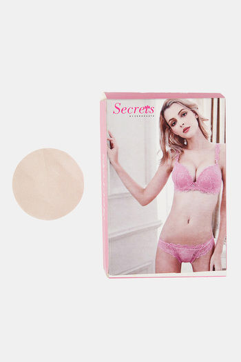 Buy Secrets By ZeroKaata Fabric Soft Satin Nipple Concealers (Pack of 30) - Skin