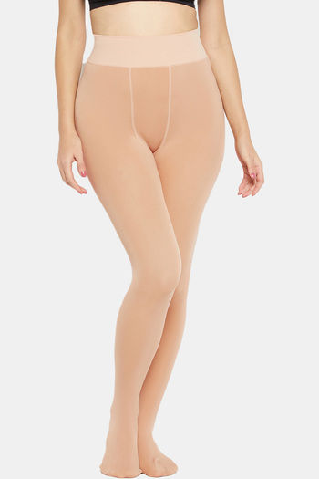 Buy Secrets By ZeroKaata Fur Winter Pantyhose Stockings - Nude