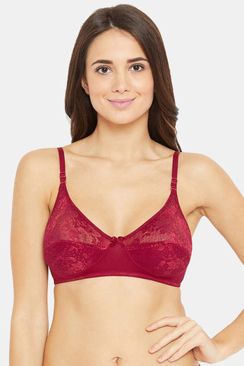 Lovable Classic Bra (B, Coral Red, 32)