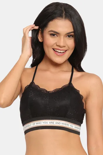 Black Lace Bra - Buy Lacy Black Bra Online in India