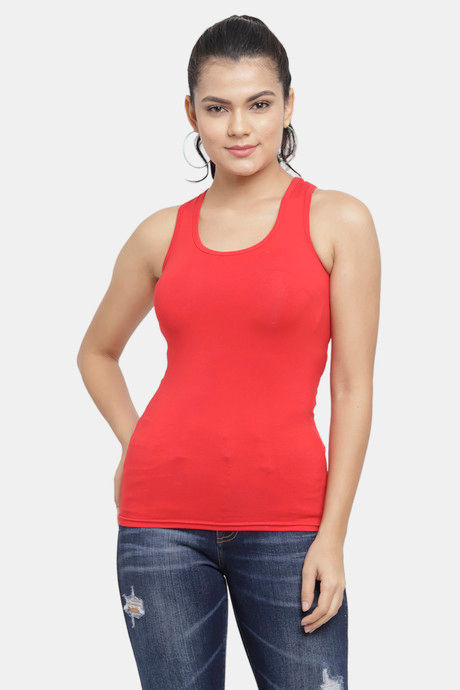 Buy Zivame Knit Poly Camisole - Beet Red at Rs.549 online