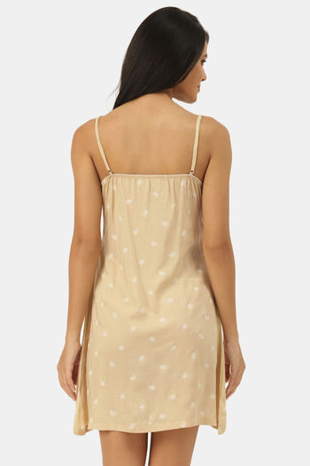 Buy Ms.Lingies Cotton Rich Nightdress Cream at Rs.1399 online