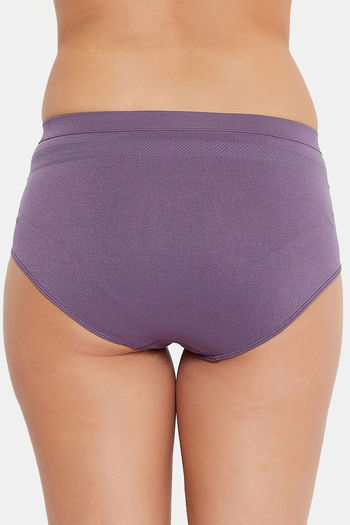 C9 Medium Rise Three-Fourth Coverage Seamless Bikini Panty (Pack Of 4) -  Assorted
